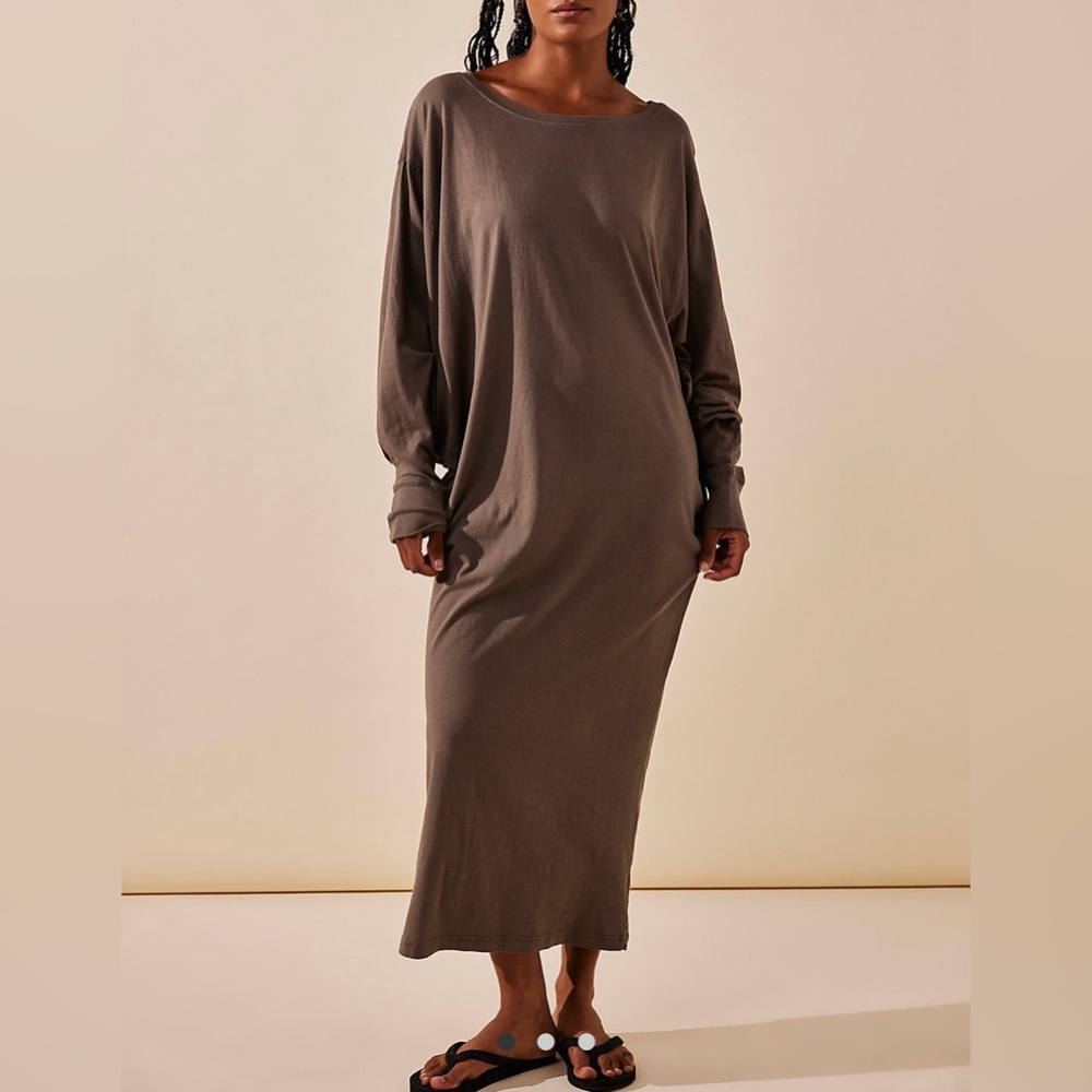 NWT Free People black Lifestyle Maxi Dress Size S